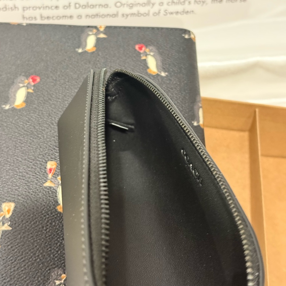 Coach Boxed Notebook And Pencil Case Set - Picture 5 of 10